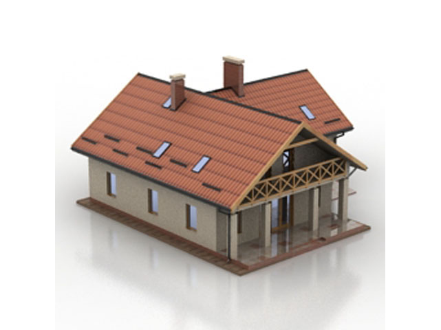 Free House 3 N3 3D model_1 For Architecture 3Ds Max Model Download